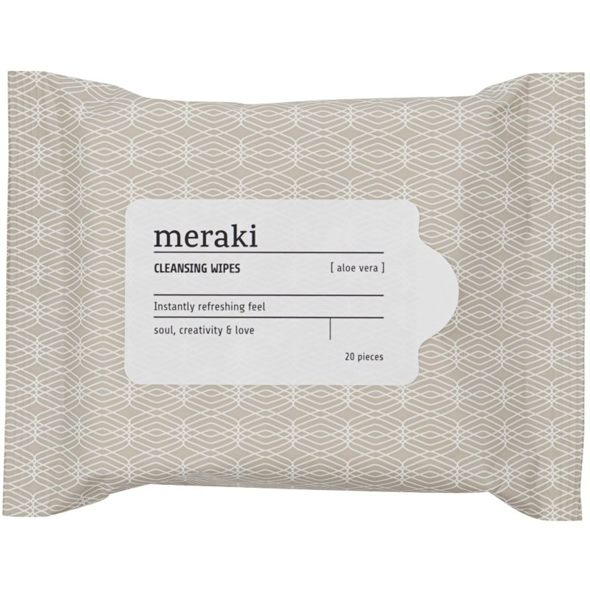 Meraki Cleansing Wipes Aloe Vera - 20 pcs