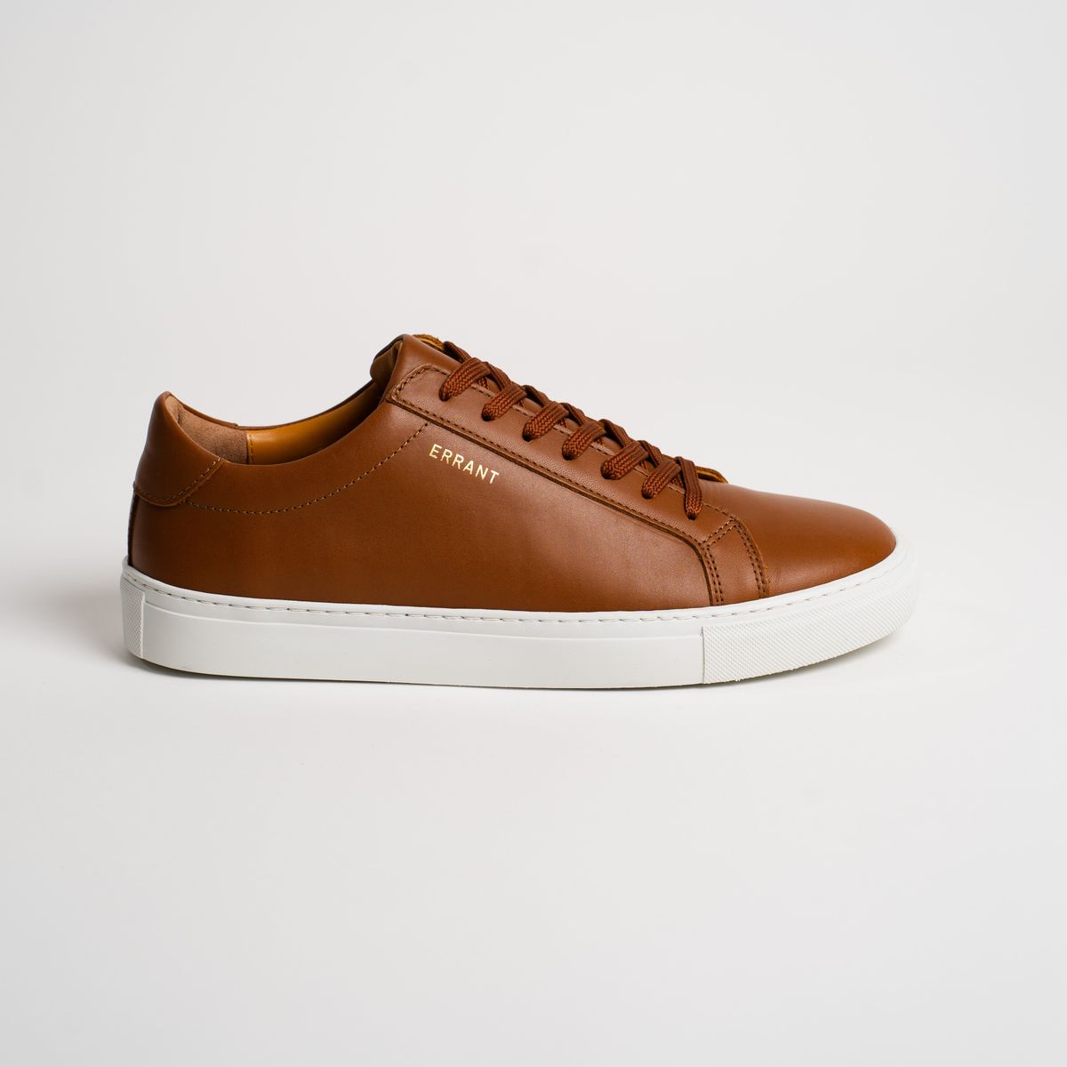 Errant Essential Sneaker - Cognac - Sko - Læder - Størrelse 47