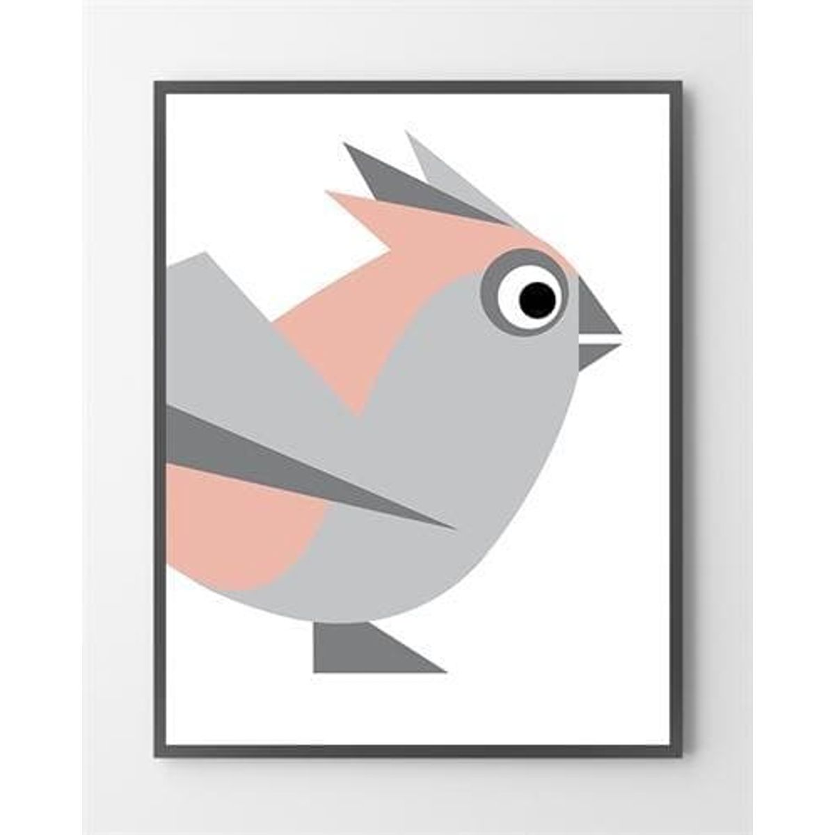 Flotte plakater - Birdy Cute - 30x40 cm.