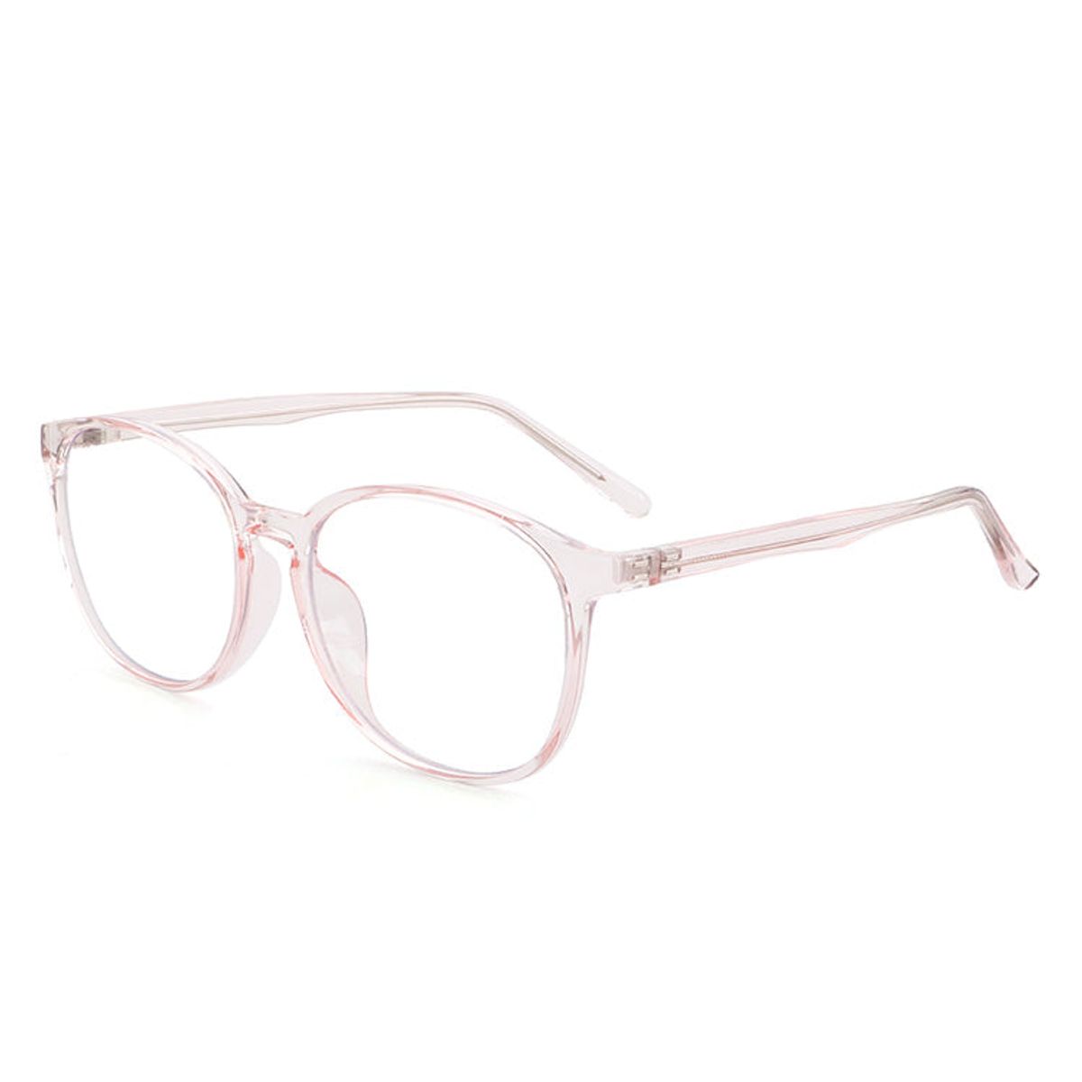 Sky Blue Light Brille - Lyserød Transparent - Preloved (som ny)