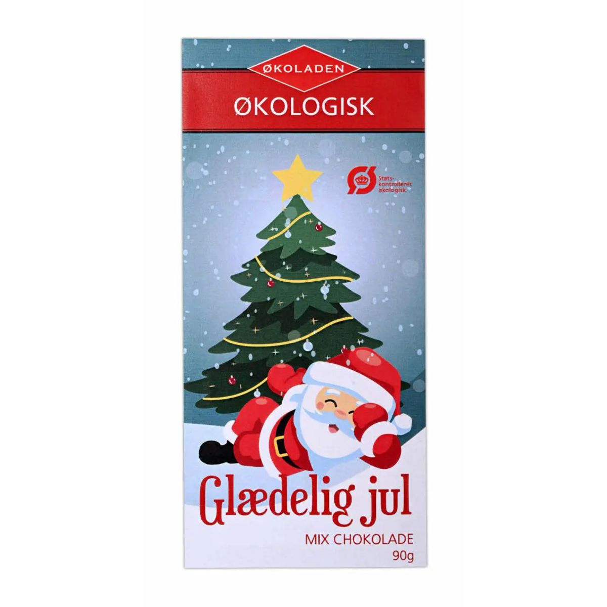 Økoladen - Glædelig Jul Mix Chokolade Æske