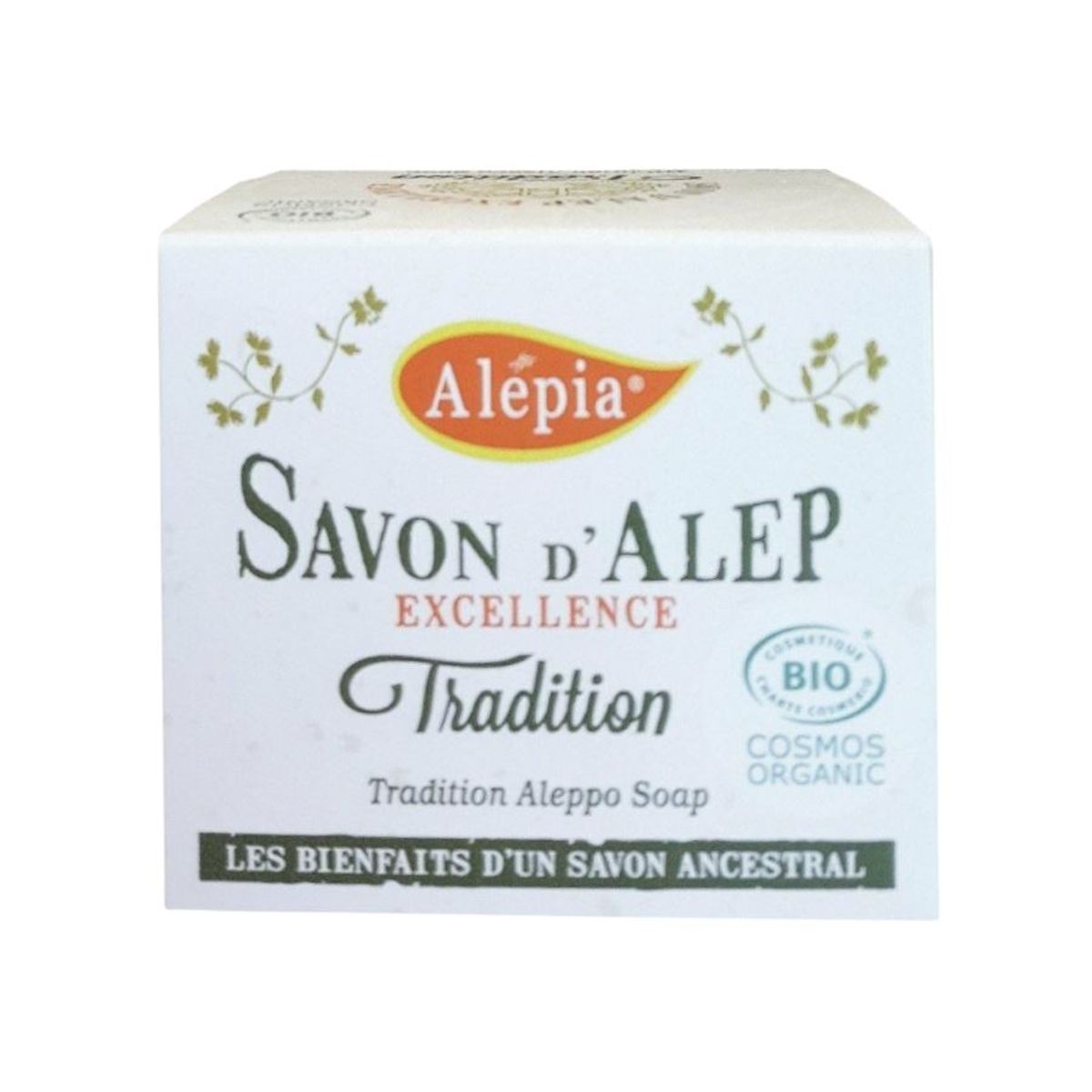 Alépia - Excellence Aleppo Sæbe - 1% - Økologisk190g