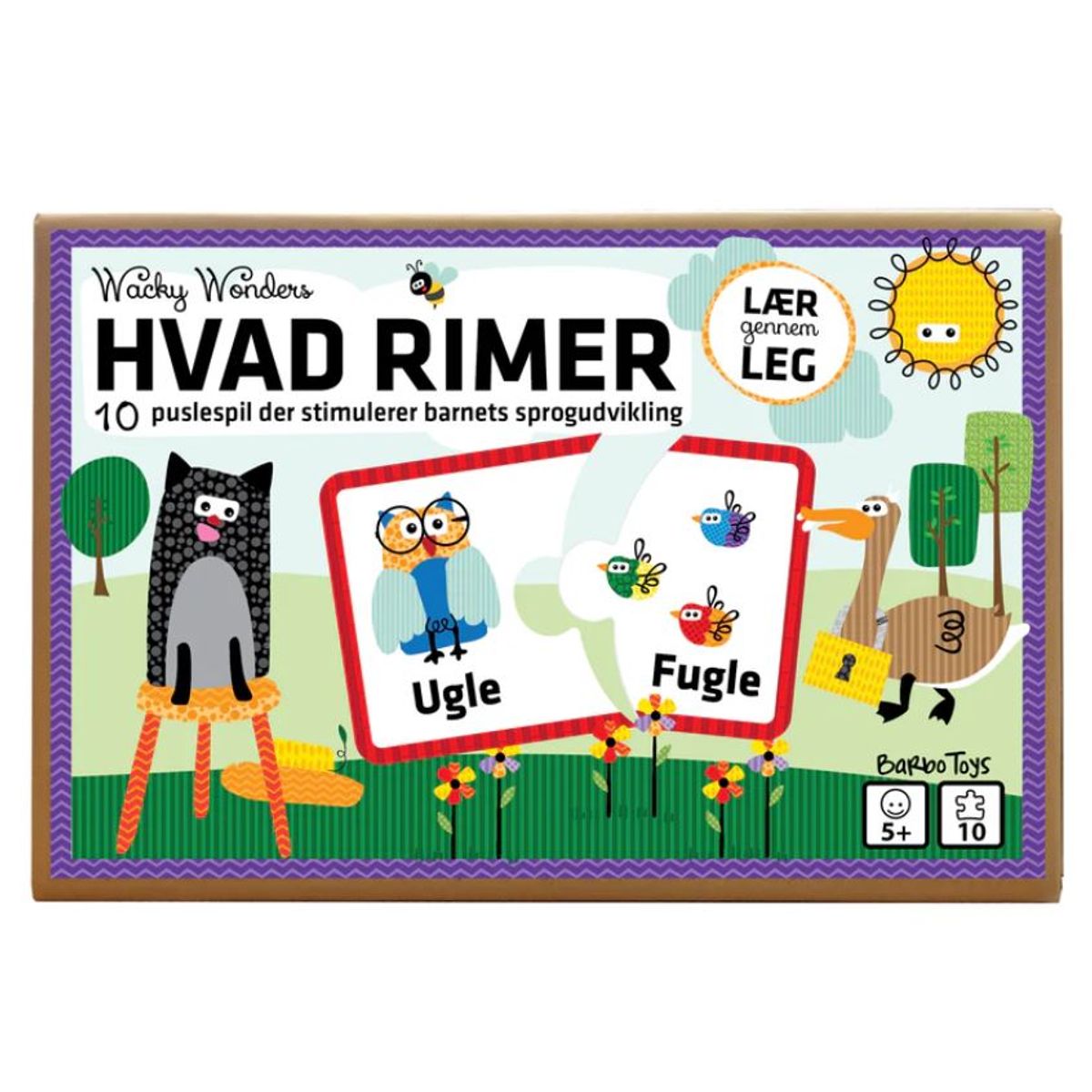 Wacky Wonders - Hvad rimer - Puslespil