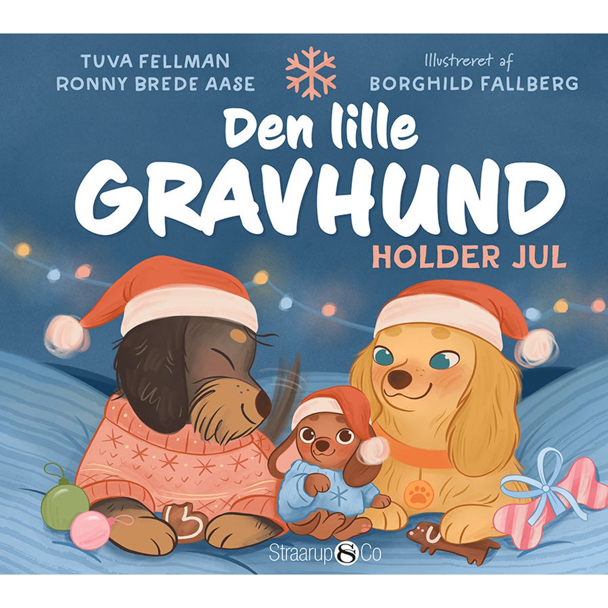 Den lille gravhund holder jul