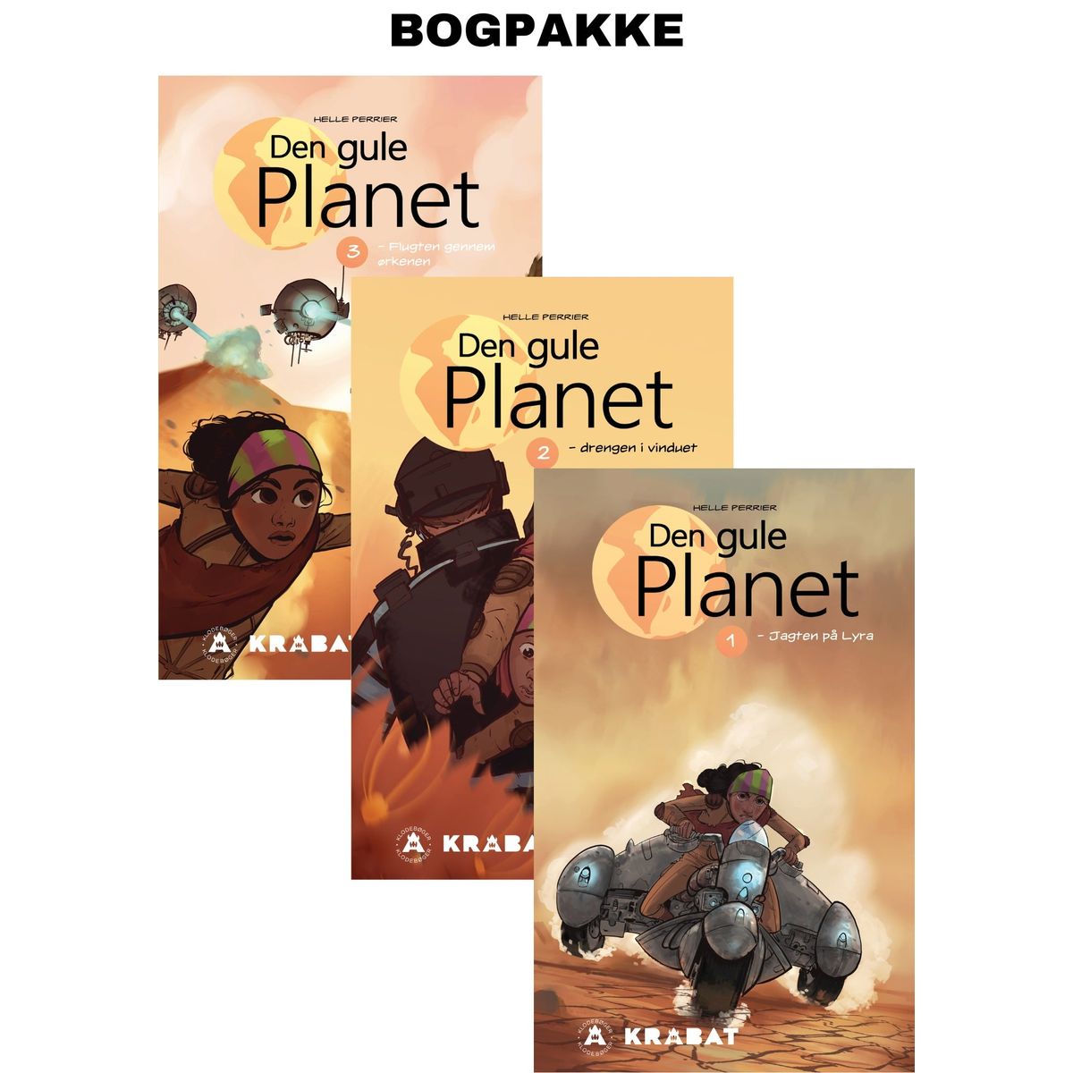 Bogpakke Den Gule Planet trilogi