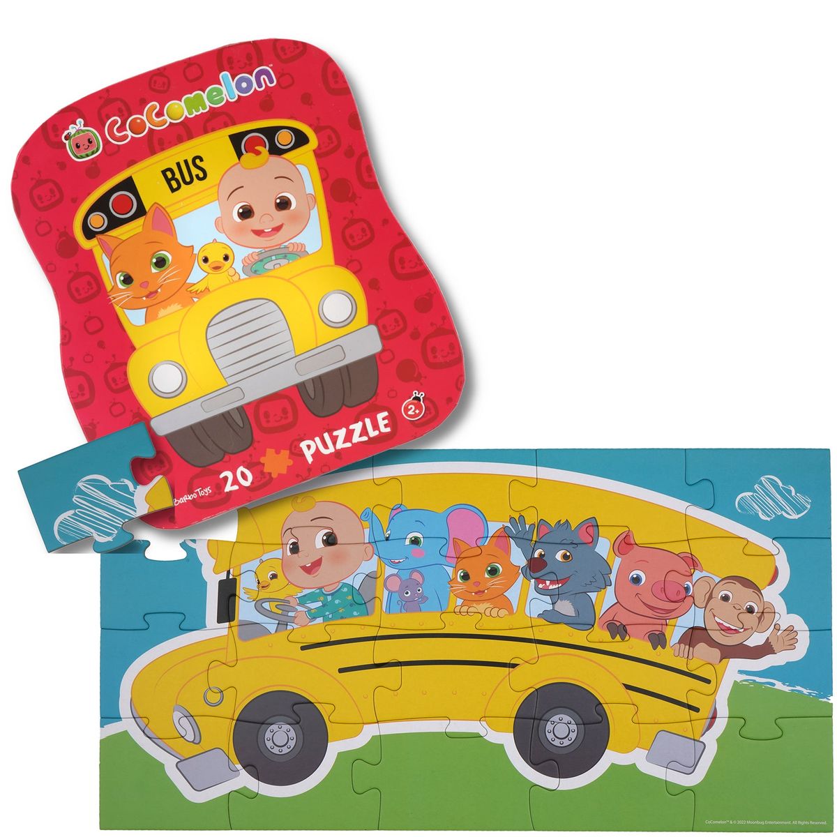 CoComelon Deco Puslespil - Bus