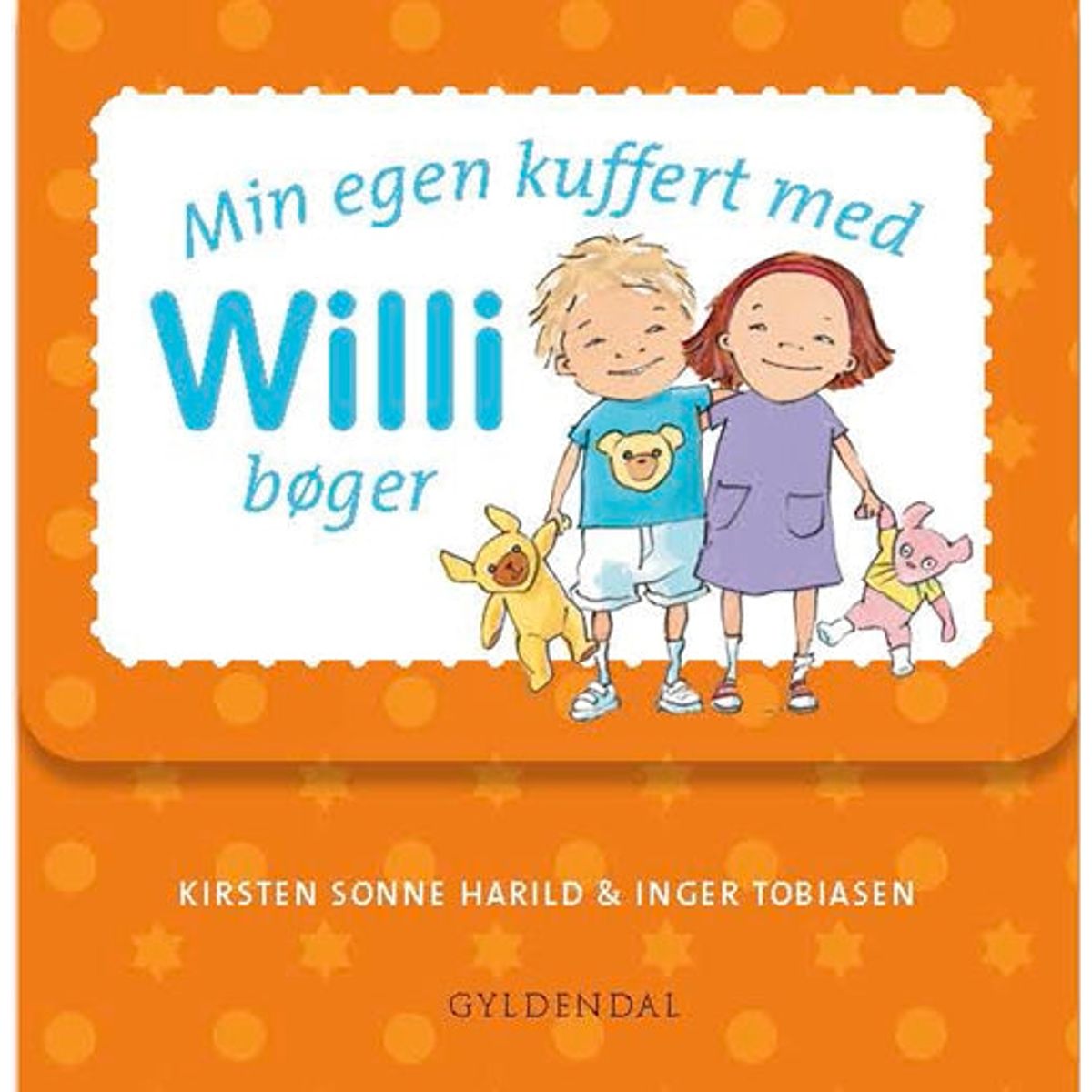 Min egen kuffert med Willi bøger