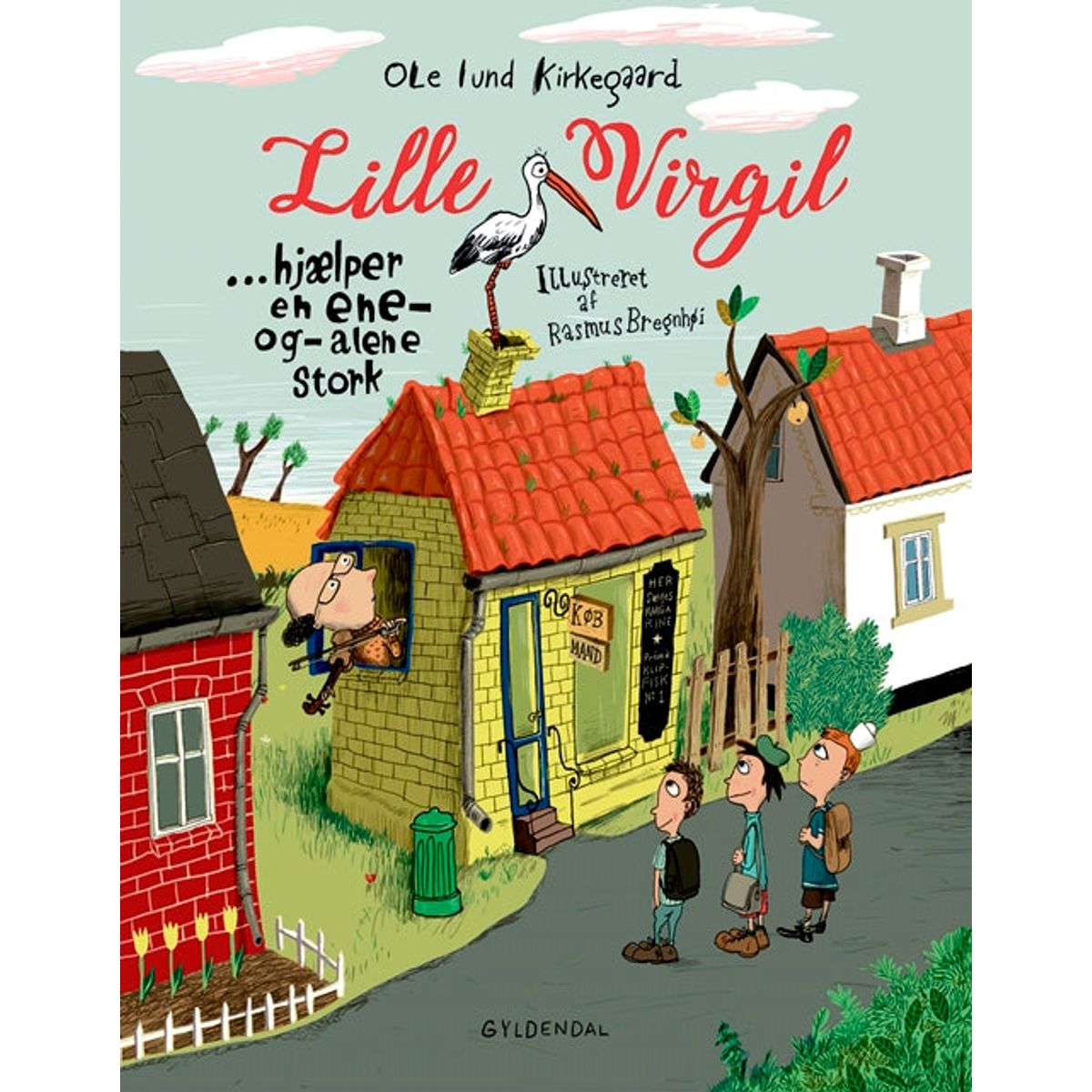 Lille Virgil hjælper en ene-og-alene stork