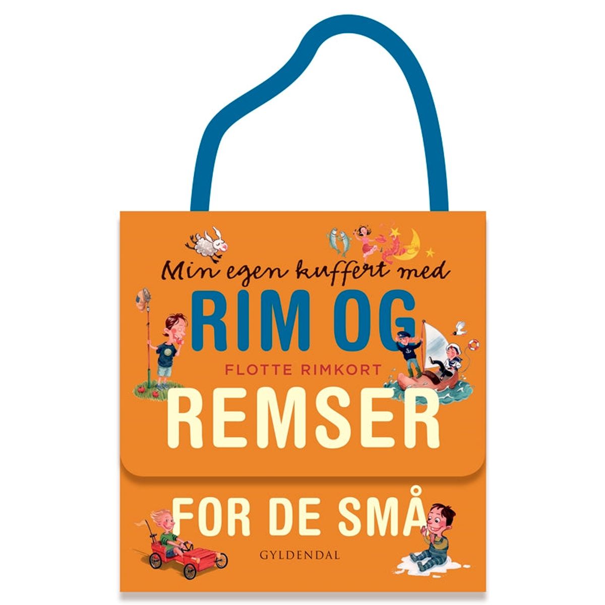 Min egen kuffert med rim og remser for de små