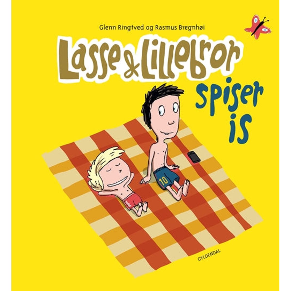 Lasse og Lillebror spiser is