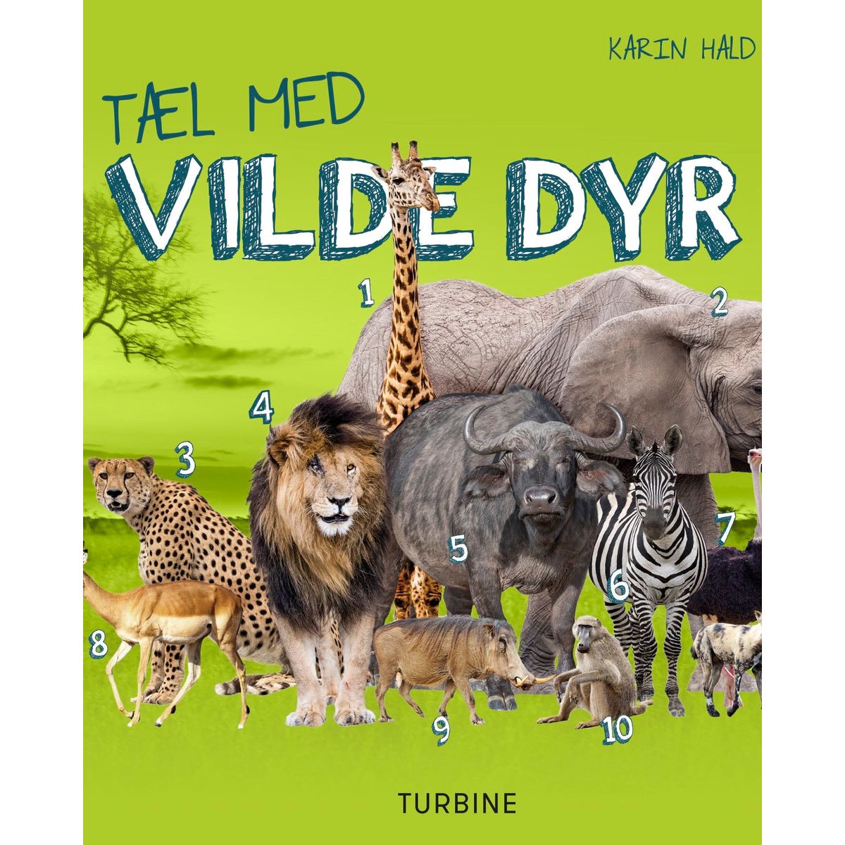 Tæl med vilde dyr