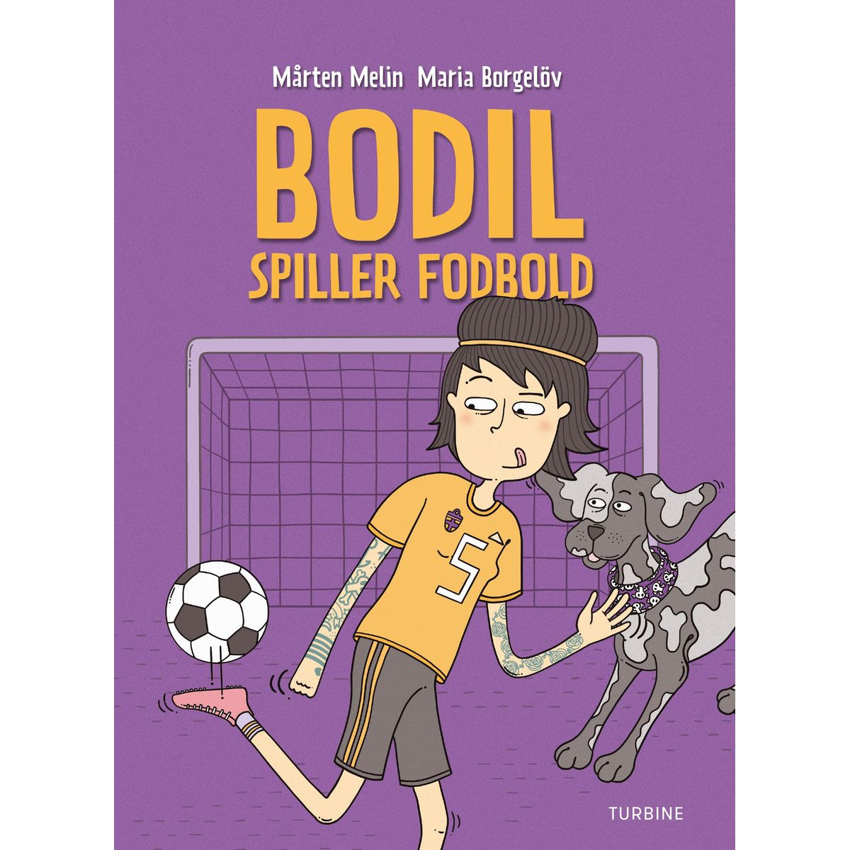 Bodil spiller fodbold