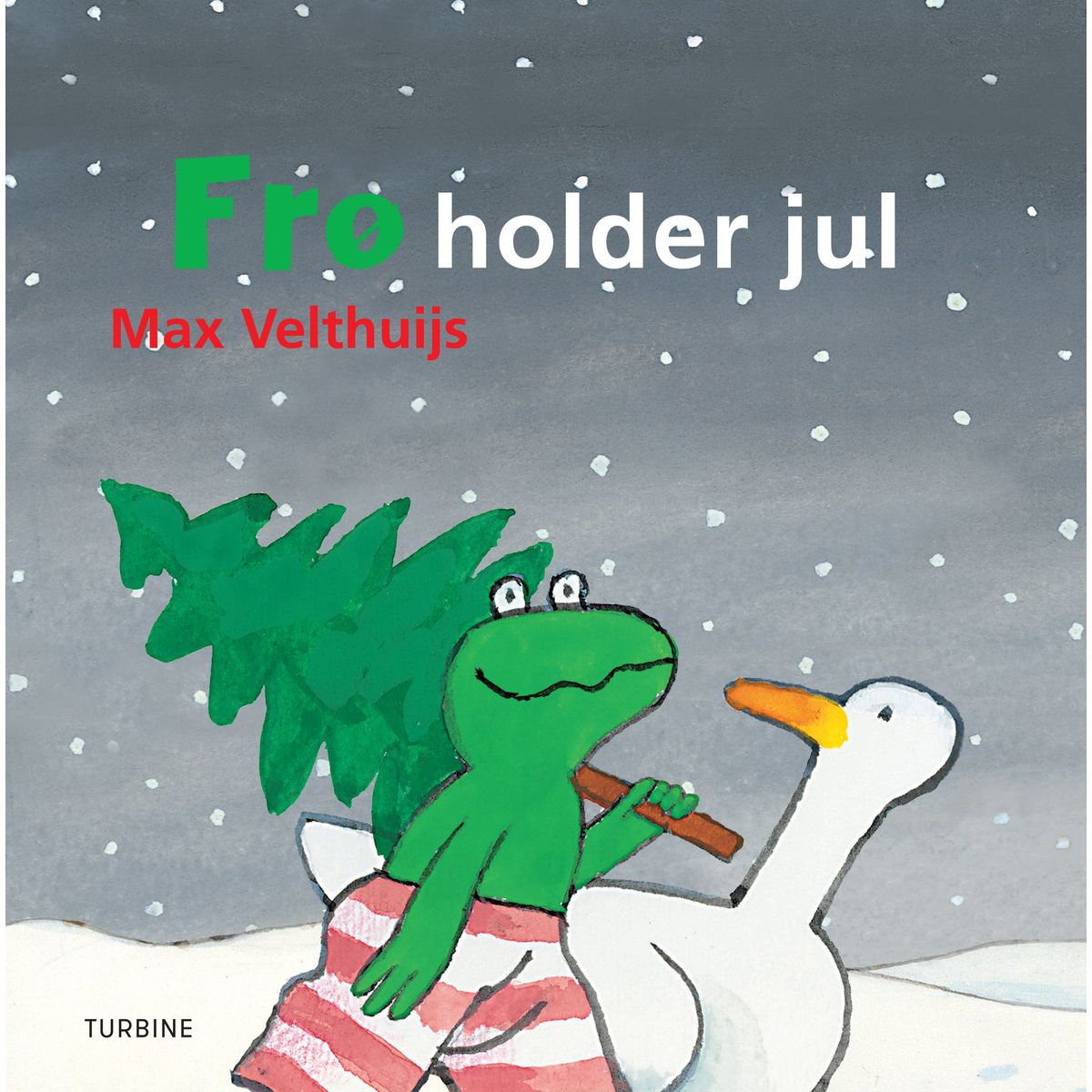 Frø holder jul