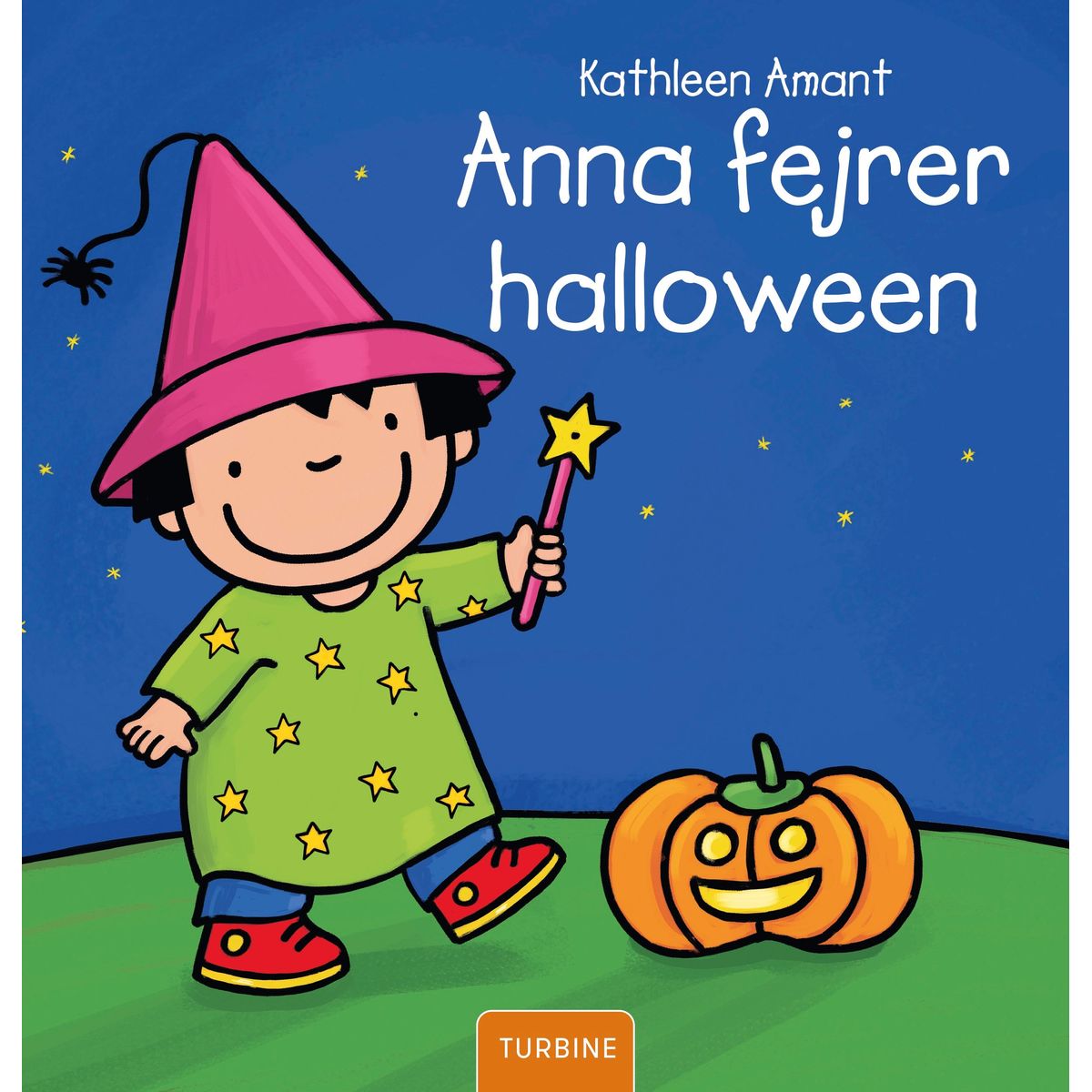 Anna fejrer halloween