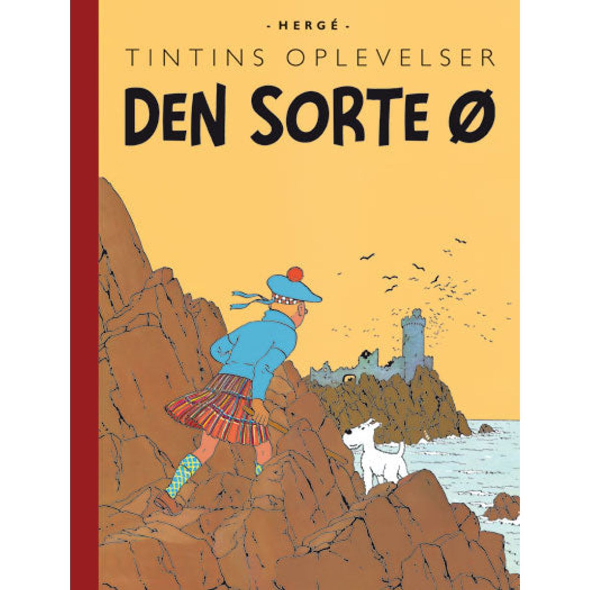 Tintin: Den sorte ø - retroudgave