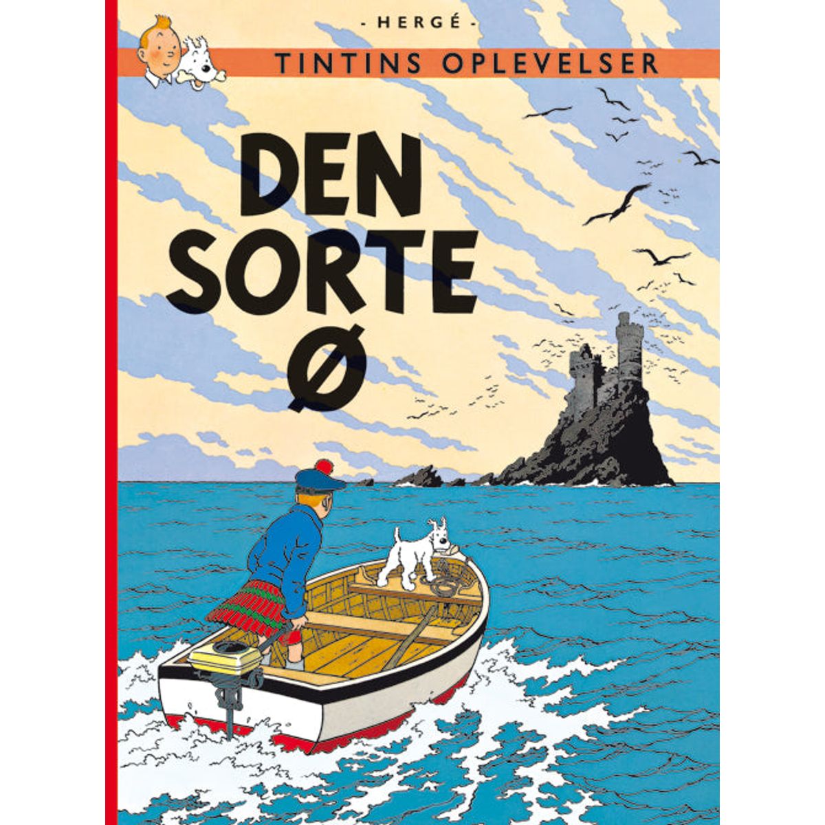 Tintin: Den sorte ø - softcover