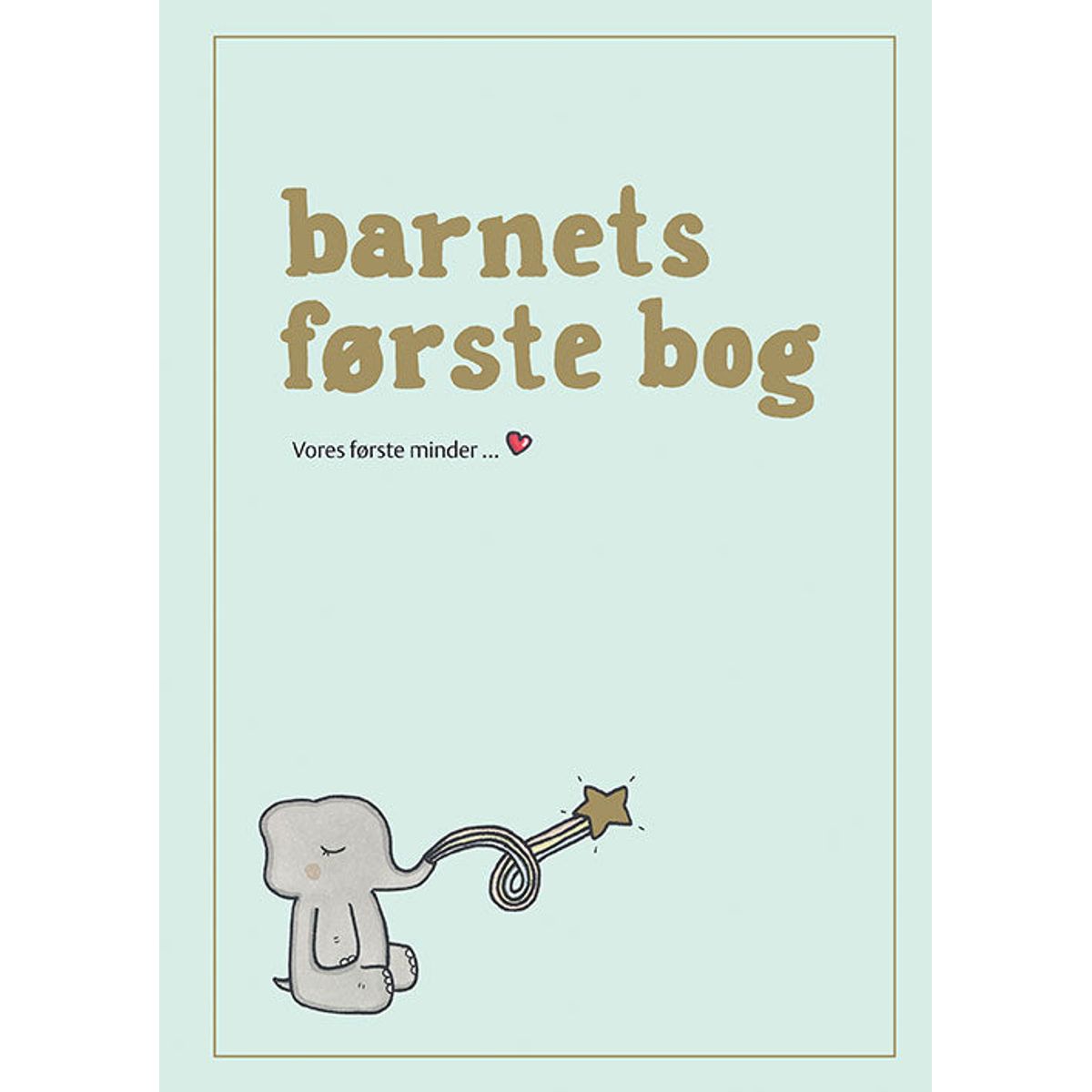 Barnets første bog - GRØN