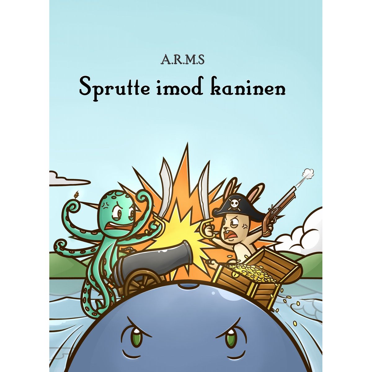 Sprutte imod kaninen.