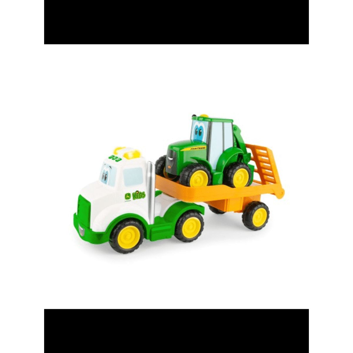 John Deere Traktor Transport-Sæt - traktor - Legekammeraten.dk