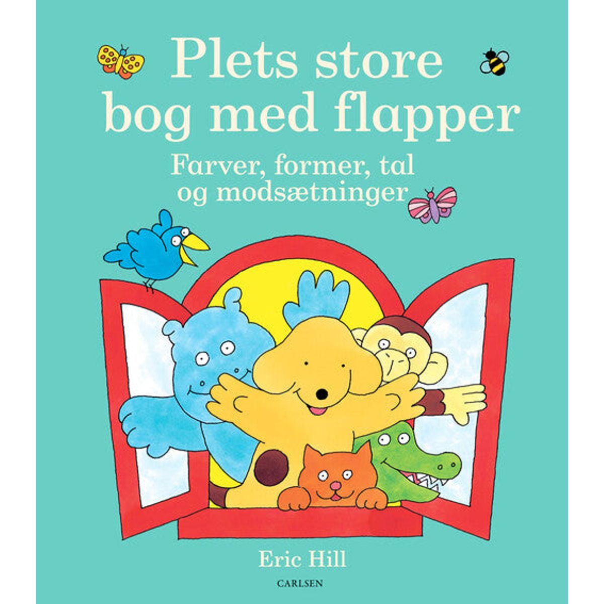 Plets Store Bog Med Flapper, Forlaget Carlsen - Børnebog - Legekammeraten.dk