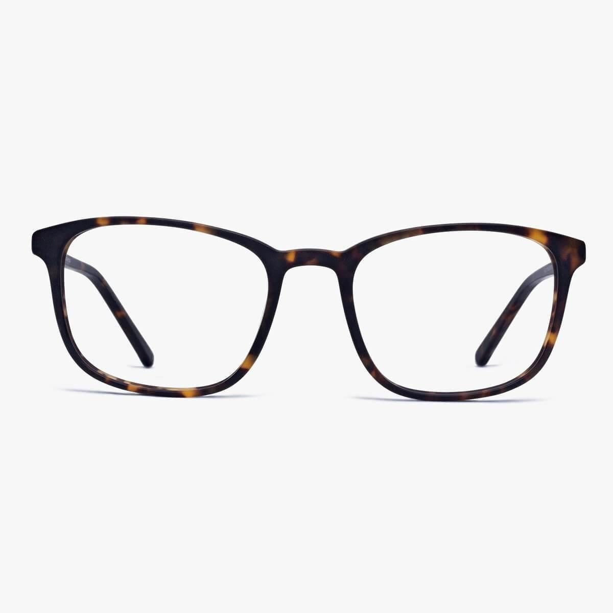 Blue light briller +2.5 -Men's Ebeltoft Dark Turtle - Luxreaders