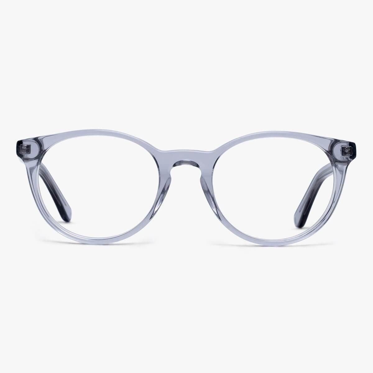 Blue light briller +0 -Men's Ãrebro Crystal Grey - Luxreaders