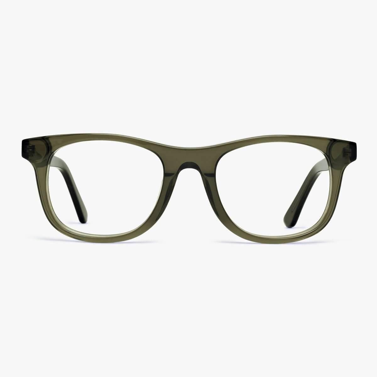 Læsebriller +2.5 -Women's Malmö Shiny Olive - Luxreaders