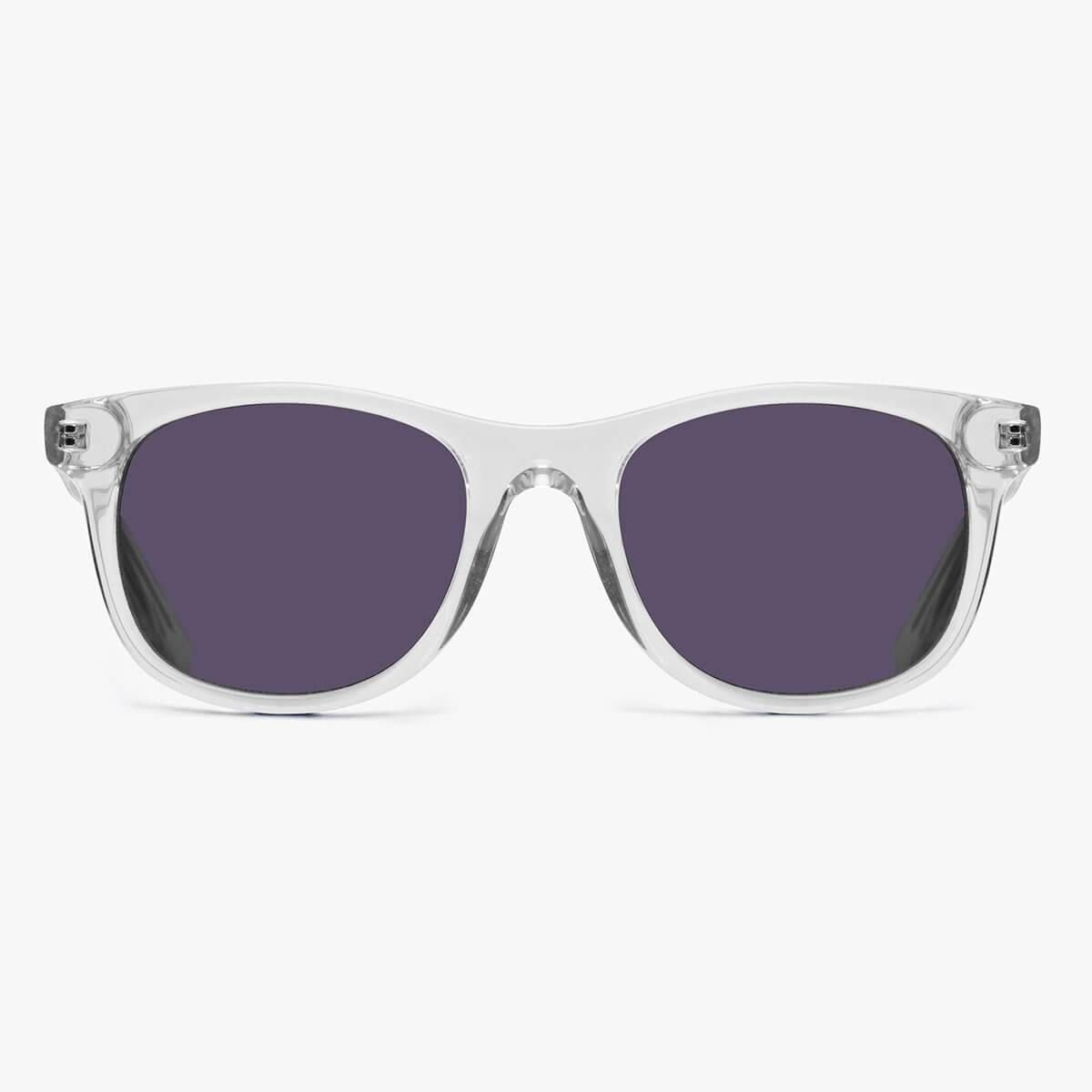 Solbriller +3 -Men's Malmö Crystal White - Luxreaders