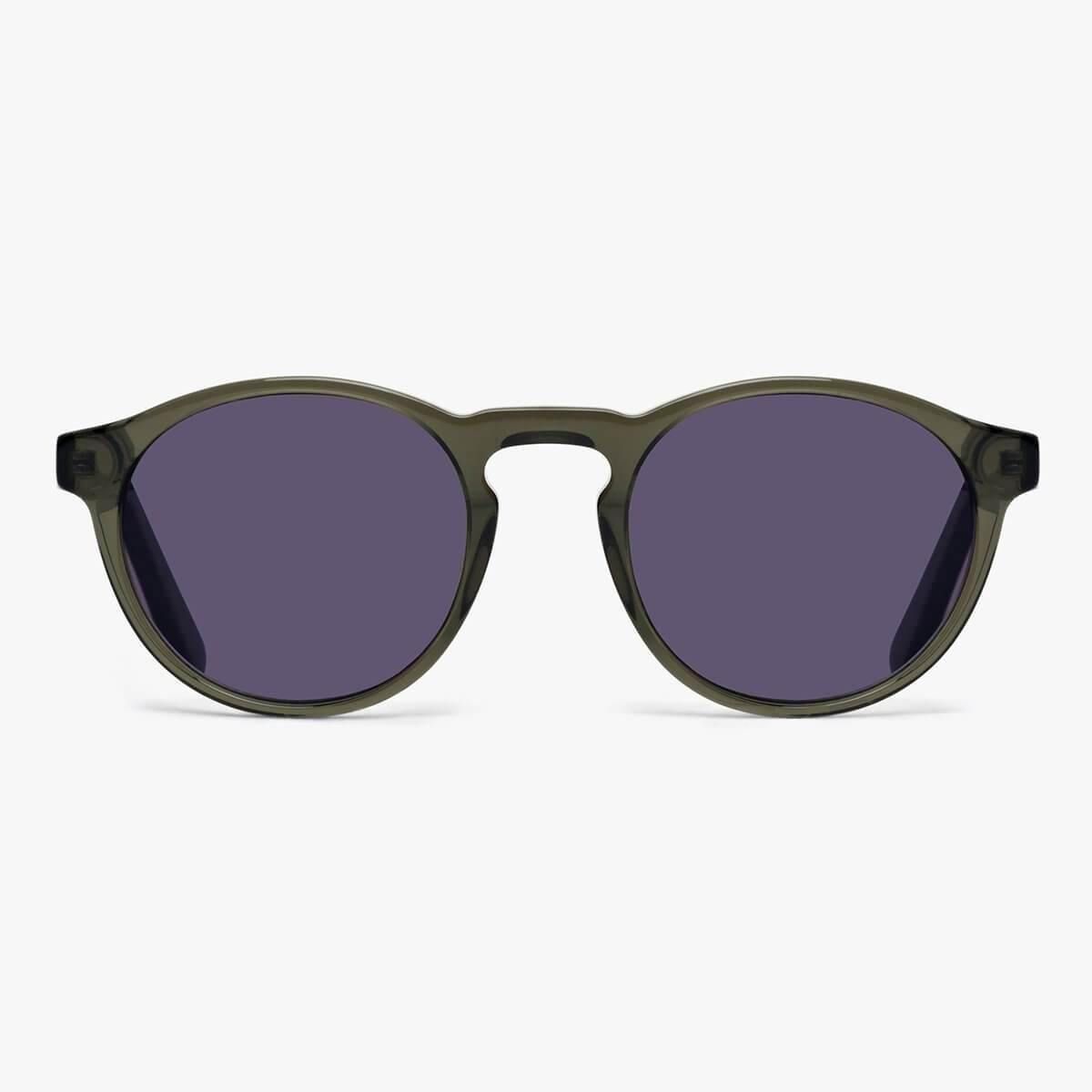 Solbriller +1.5 -Women's Trondheim Shiny Olive - Luxreaders