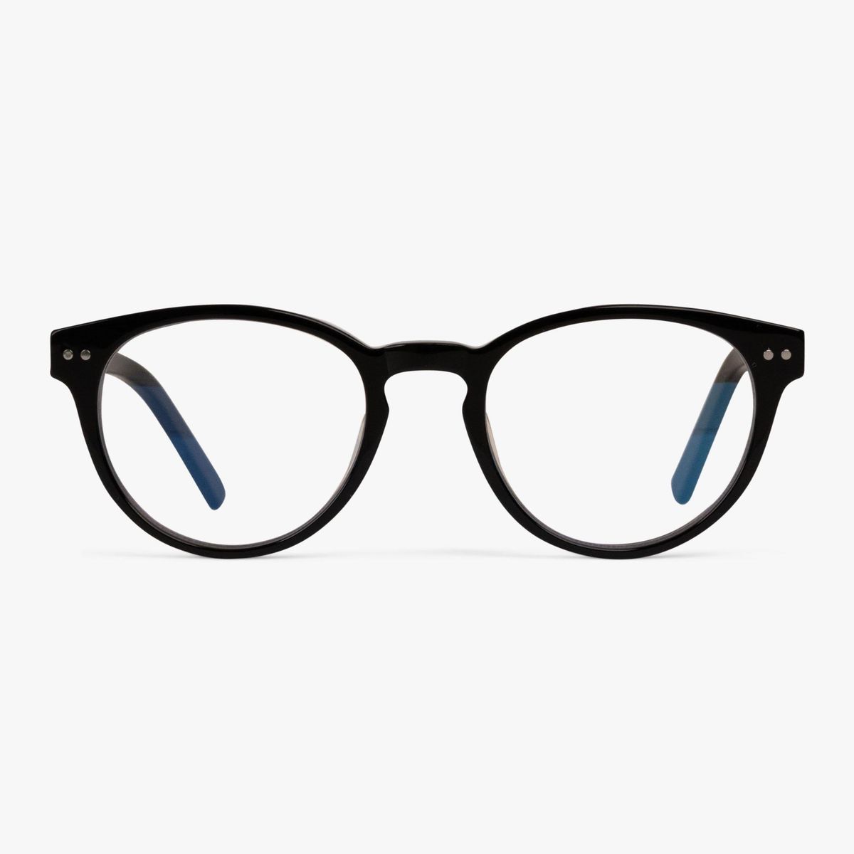 Blue light briller +0 -Men's Fredrikstad Black - Luxreaders