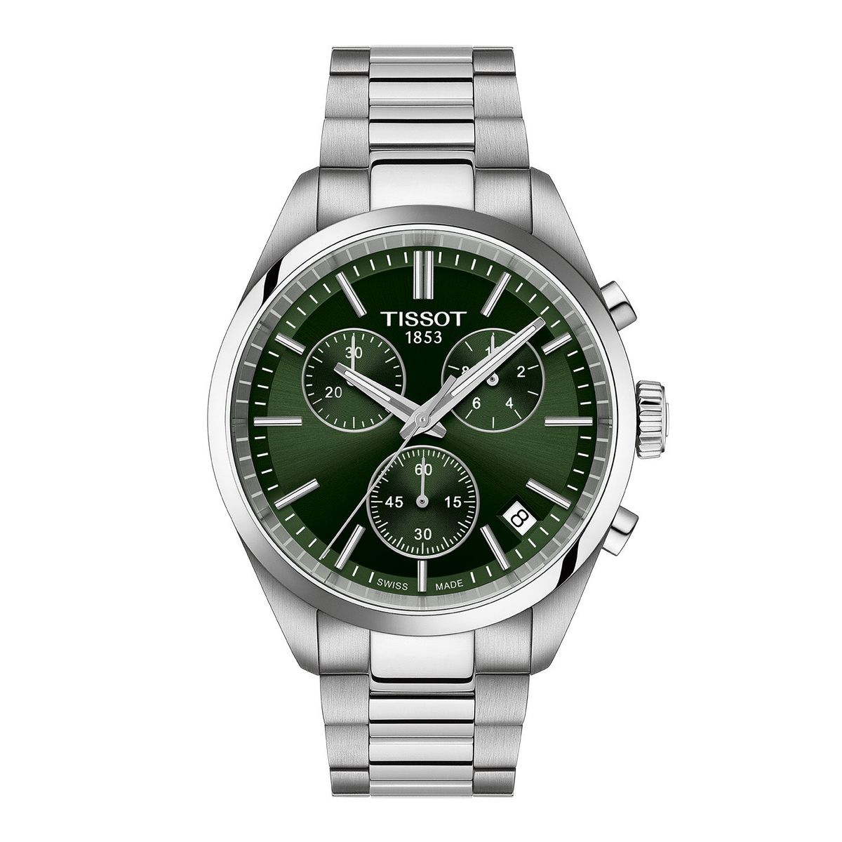 Tissot - PR100 Chrono m. grøn urskive, 40 mm T1504171109100