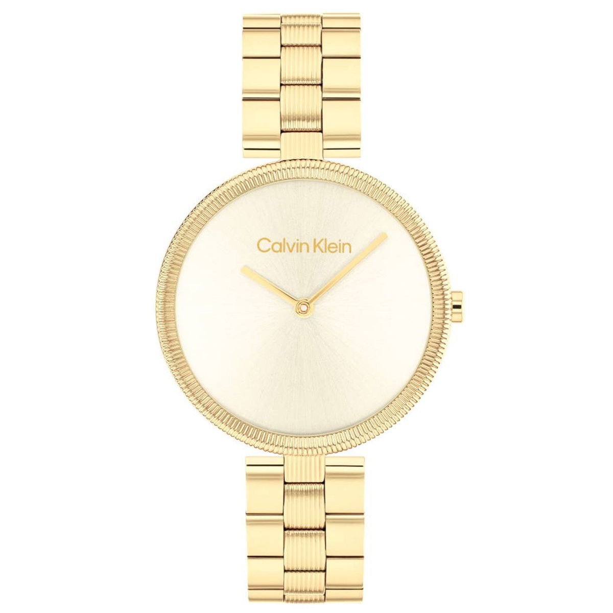 Calvin Klein - Gleam dame ur, 32mm PVD guld