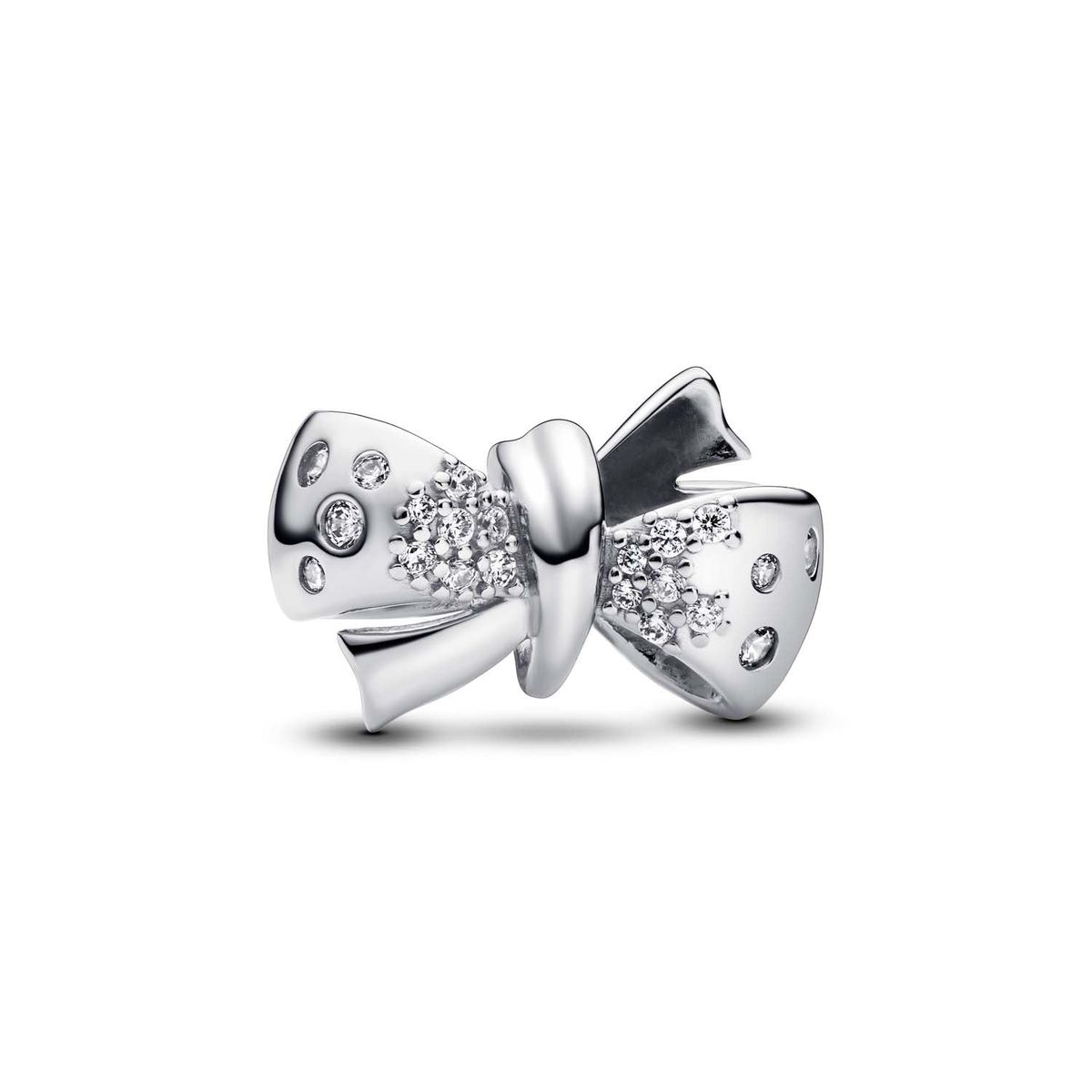 Pandora - Sparkling Bow charm, zirkonia Sølv sterlingsølv