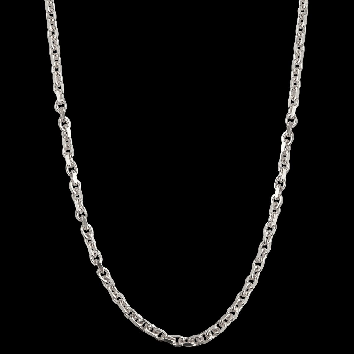 Jeberg Jewellery Mens - Theo halskæde, 55cm Sølv sterlingsølv