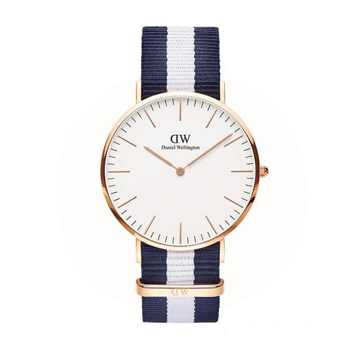 Daniel Wellington - Classic Glasgow 40 mm rosaforgyldt m. nato rem