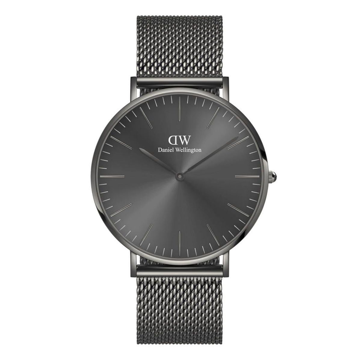 Daniel Wellington - Classic Anthracite Sunray ur, 40 mm stål Rustfrit