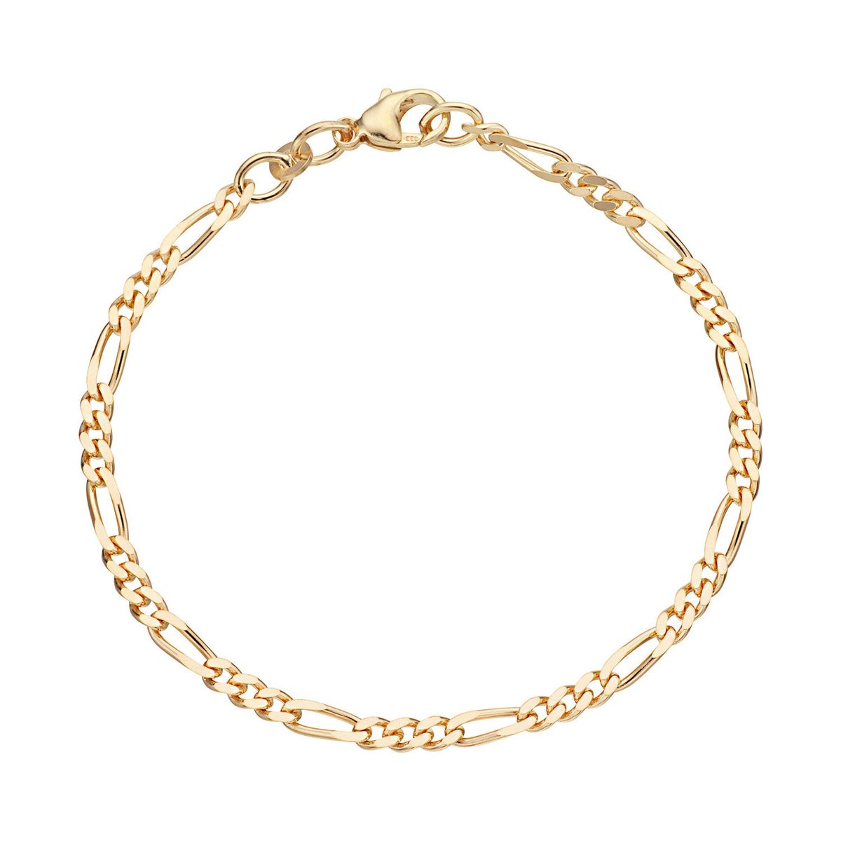 BNH - Figaro armbånd 1,05 mm 8 kt. guld