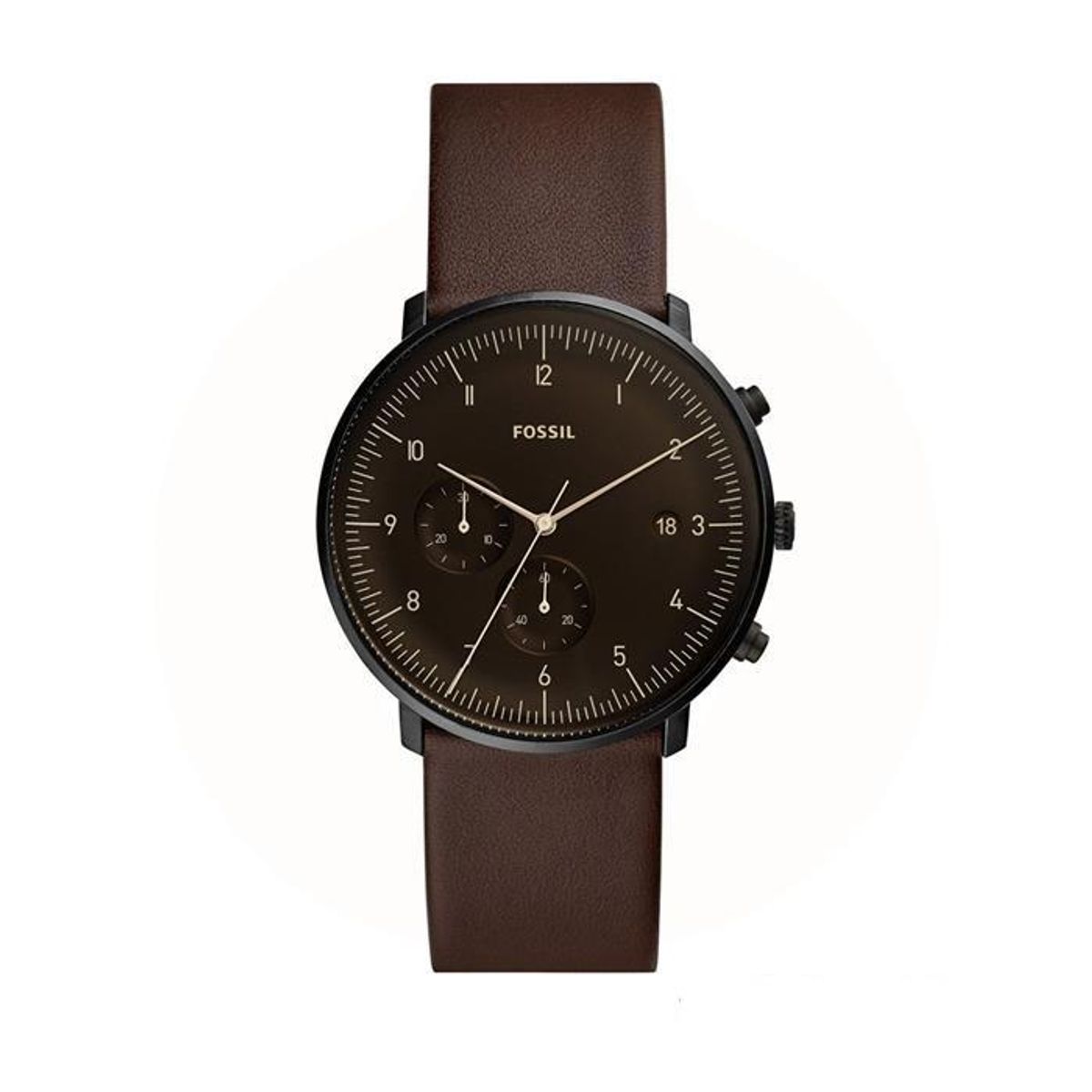 FOSSIL - Chase Timer Chronograph Herreur sort stål FS5485