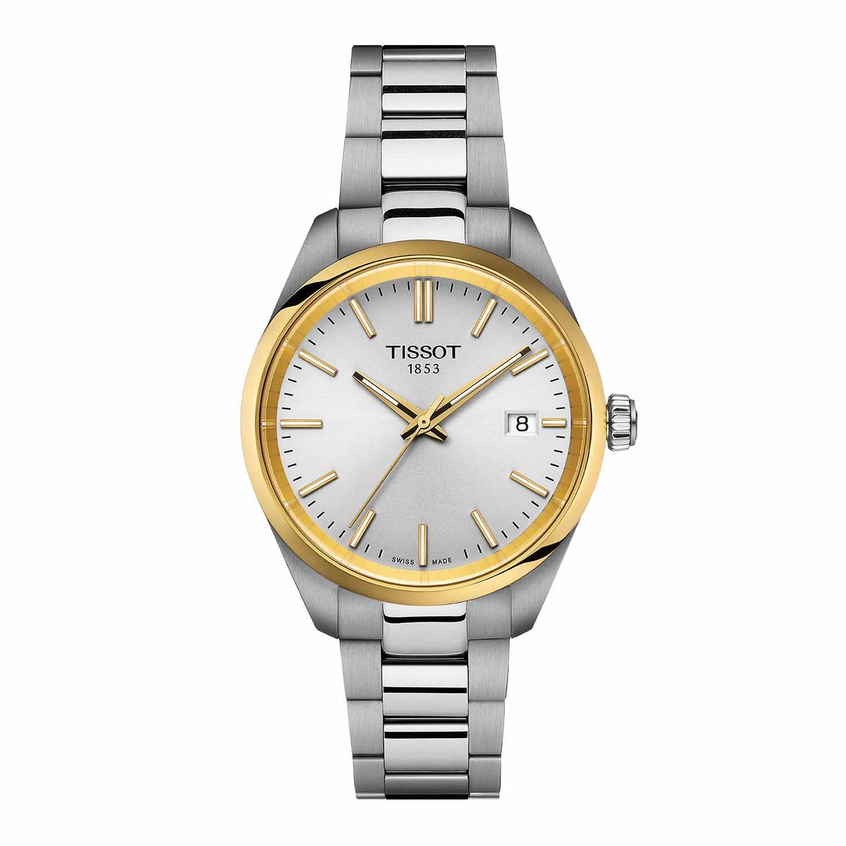 Tissot - PR 100 Classic bicolor dameur, 34mm T1502102103100 Guld