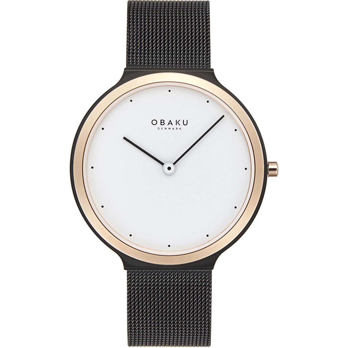 OBAKU Denmark - Satin Lille Tuscany ur rustfrit stål