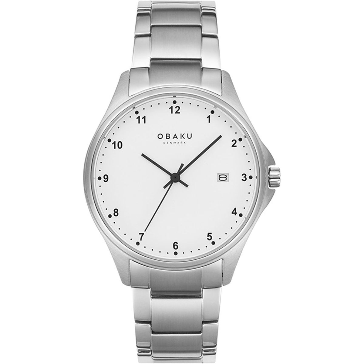 OBAKU Denmark - Titanium Titanlink ur rustfrit stål