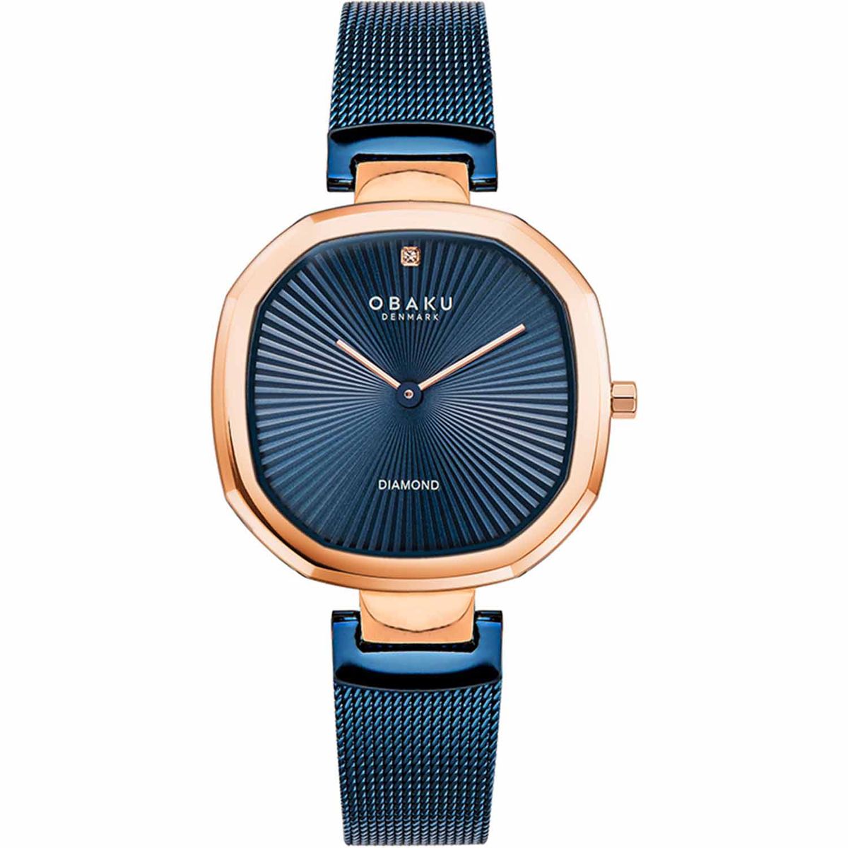 OBAKU Denmark - Brilliant Ocean ur rustfrit stål