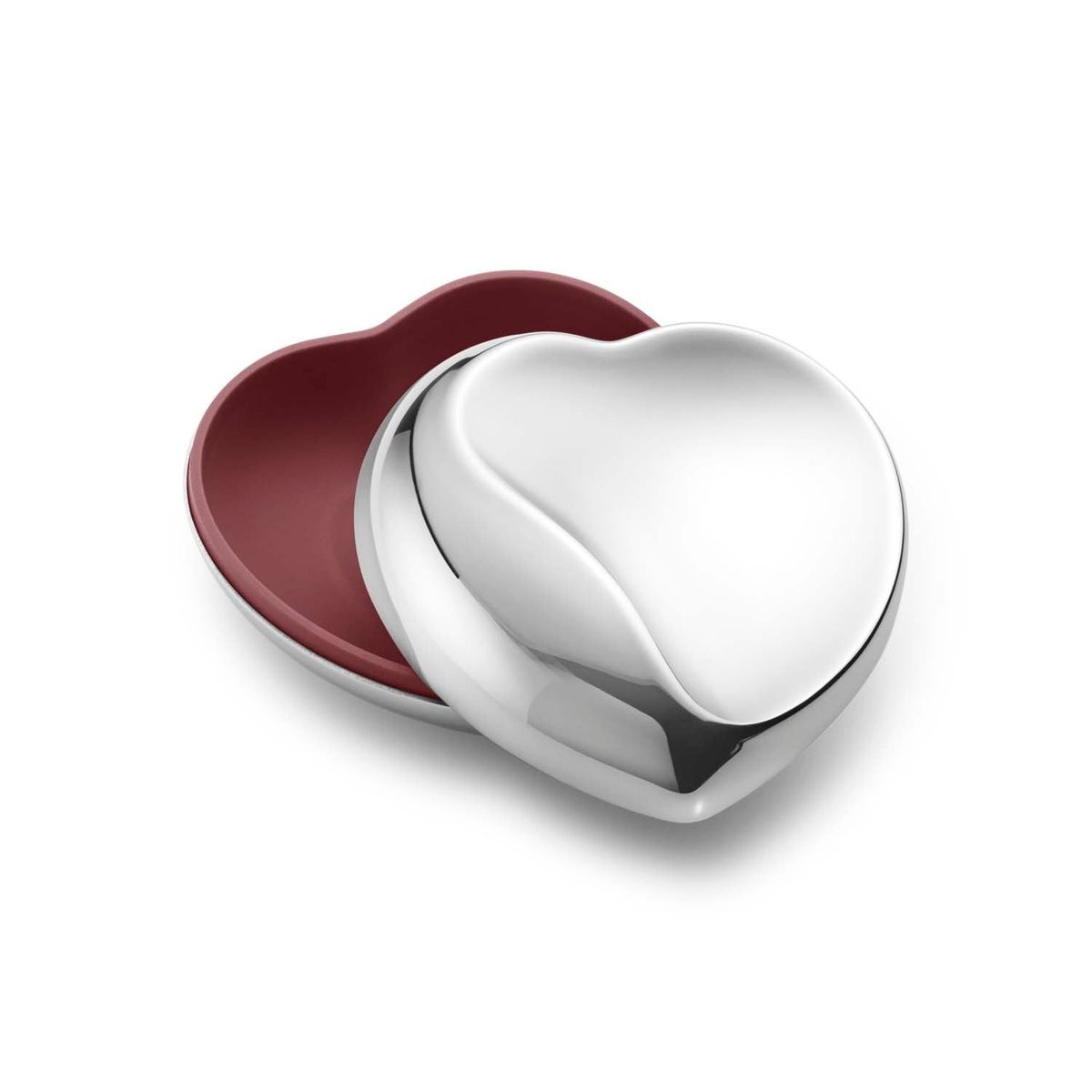 Georg Jensen - Heart Box, Small Stål Rustfrit