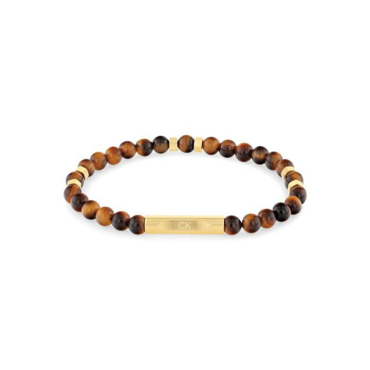 Calvin Klein - Mixed Beads armbånd PVD guld