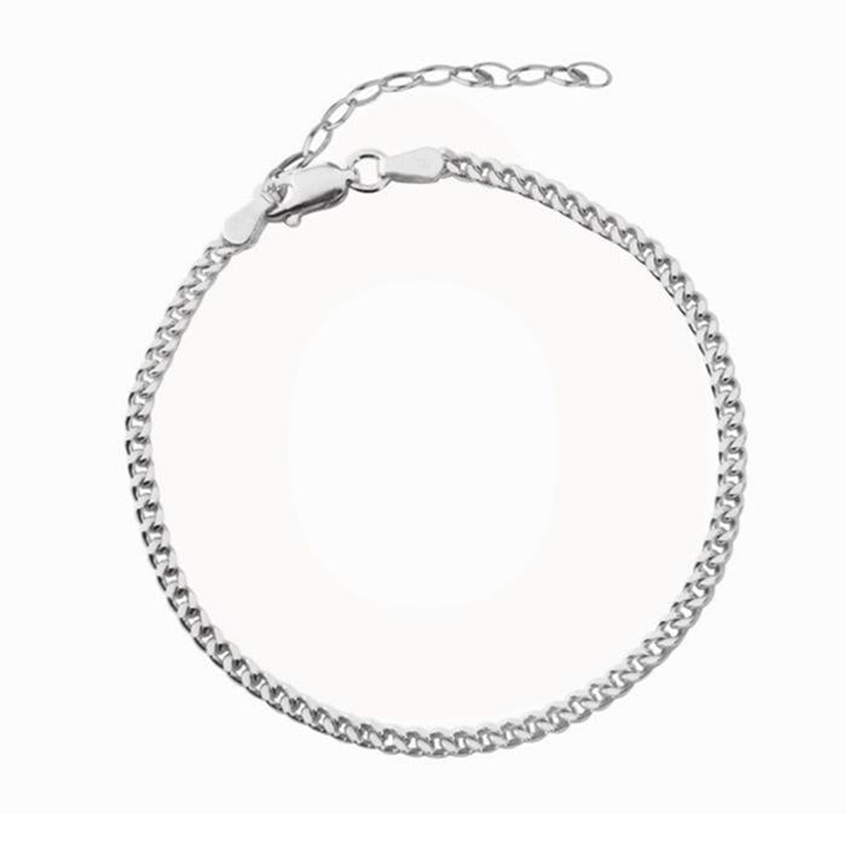 Jeberg Jewellery - Saga Panzer Armbånd 4535-17-EXT-SILVER