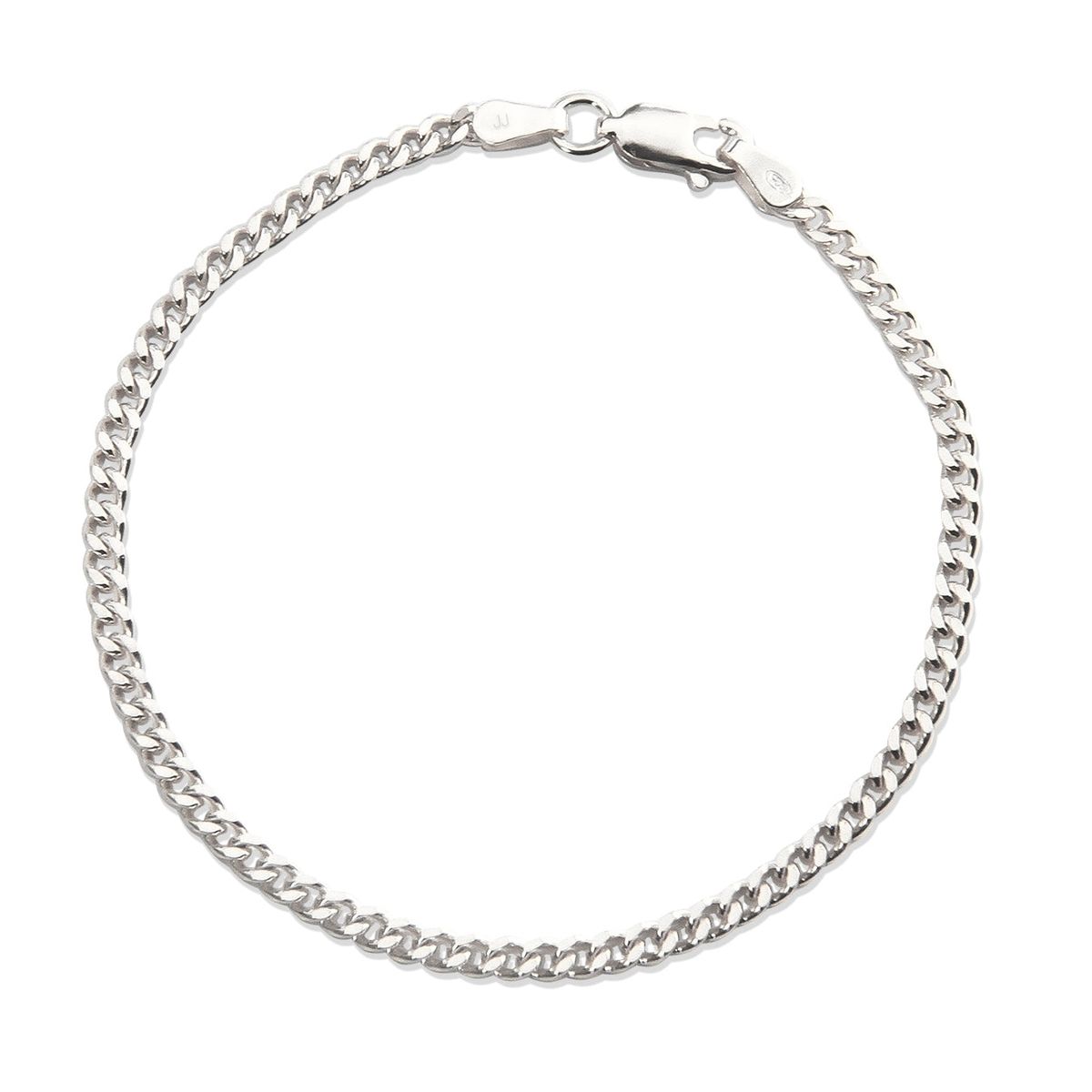 Jeberg Jewellery - Saga Panzer armbånd 4535-21-EXT-SILVER