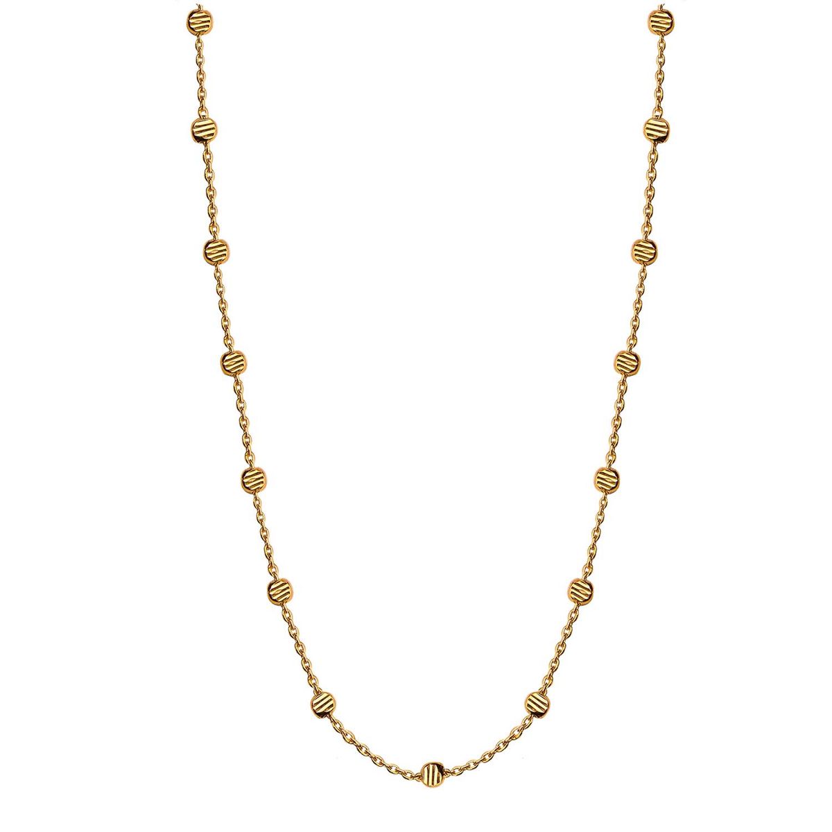 Jeberg Jewellery - Gold Beads halskæde 4575-42-G