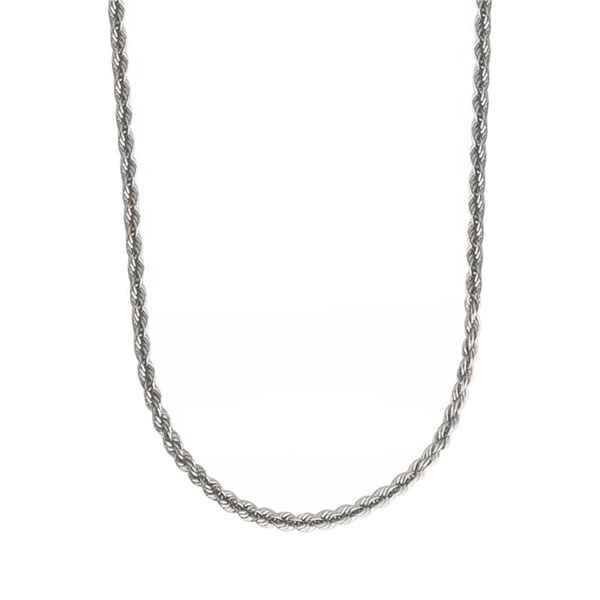 Jeberg Jewellery - Robin Chunky halskæde 4595-42-SILVER