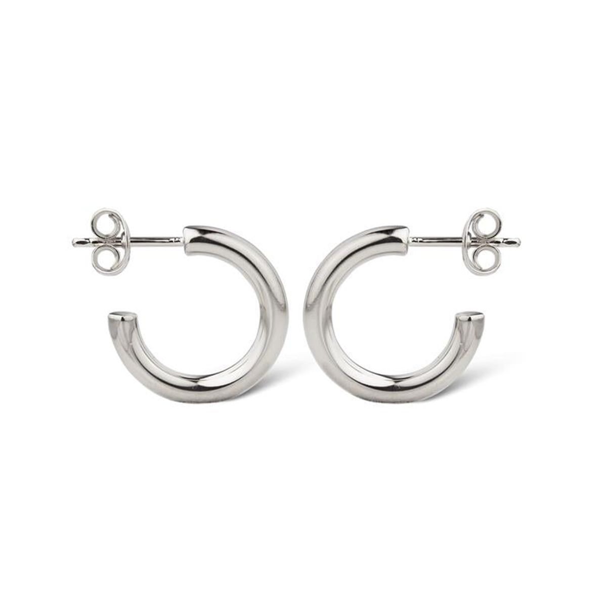 Jeberg Jewellery - Powerful hoops 51792 sterlingsølv