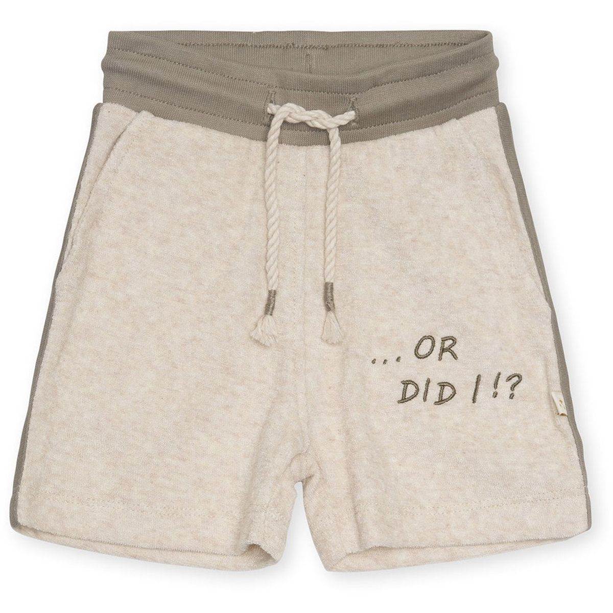 That's Mine - Sejr shorts - Creme melange - 116 cm - 6 Jahre